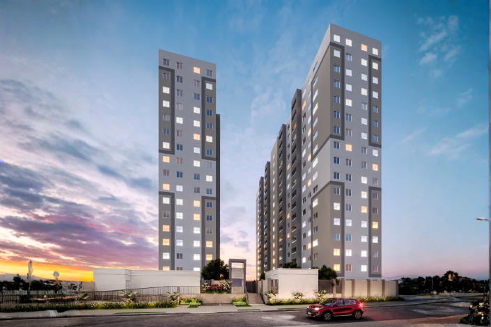 Saint Guilherme - Apartamentos de 1 e 2 Dorms na Vila Guilherme com Varanda